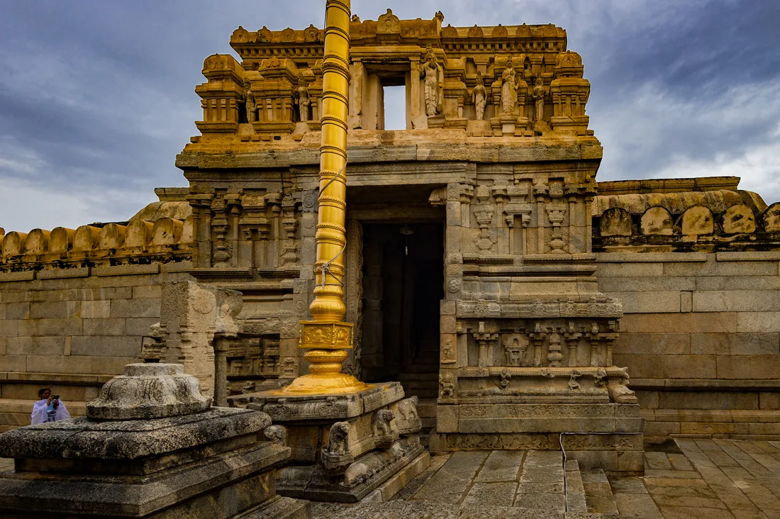 The Vijayanagara-era Veerabhadra Temple at Lepakshi, revered across the Telugu Naidu communities