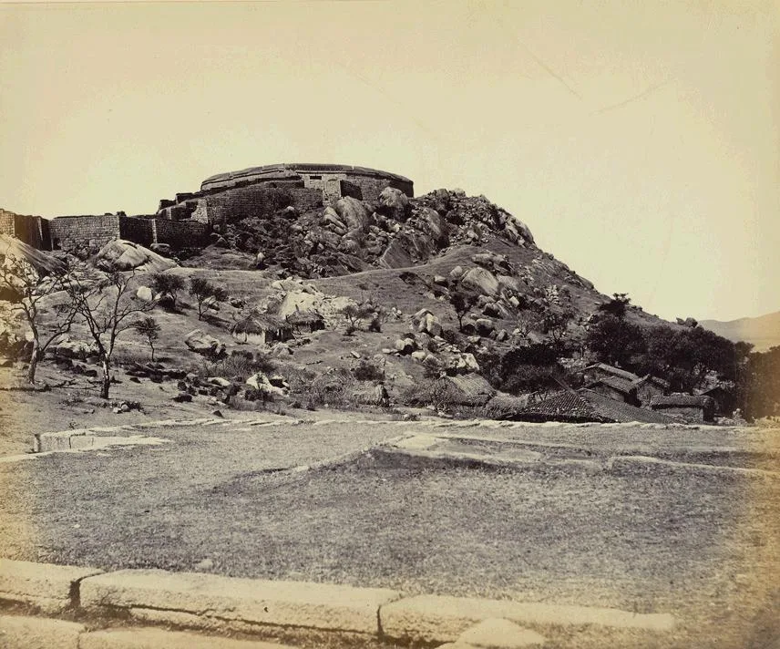 The hill fort of Chitradurga, the stronghold of the Nayaka palegars