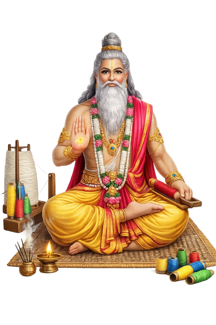 Bhavana Rishi, also honoured as Bhavana Maharshi — the ancestral sage revered by the Padmashali weaving community as its progenitor and the first weaver