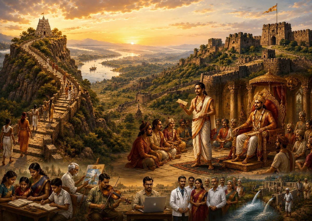 The Reddi Kingdom's heritage of forts, temple patronage, Telugu scholarship, and service to the common good — the Reddy community